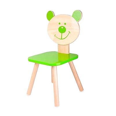Καρέκλα ξύλινη παιδική αρκουδάκι