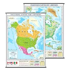 Χάρτης Βόρειας Αμερικής