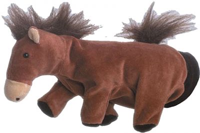 Γαντόκουκλα 23 cm Άλογο